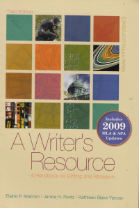 A writer's resource: a handbook for writing and research