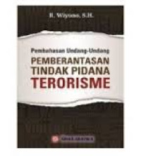 Pembahasan Undang-undang Pemberantasan Tindak Pidana Terorisme