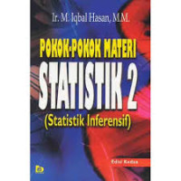 Pokok-pokok Materi Statistik 2 : Statistik Infrensif