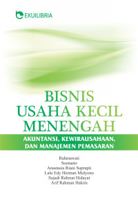 Bisnis usaha kecil menengah akuntansi, kewirausahaan, dan manajemen pemasaran