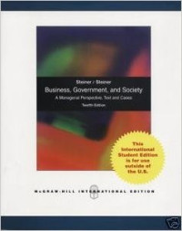 Business, government, and society : a managerial perspective, text and cases