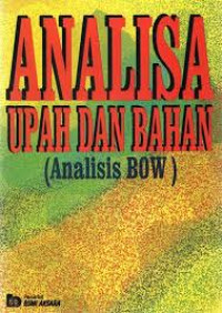 Analisa upah dan bahan