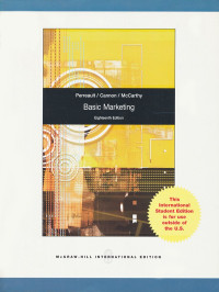 Basic marketing a marketing strategy planning approach