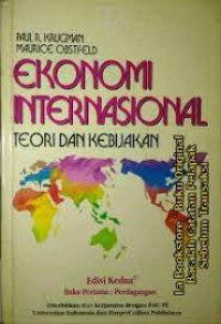 Ekonomi internasional teori dan kebijakan