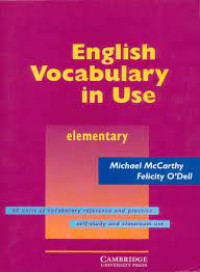 English vocabulary in use elementary