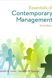 Essentials of contemporary management