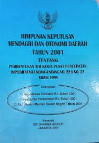 Himpunan keputusan mendagri dan otonomi daerah