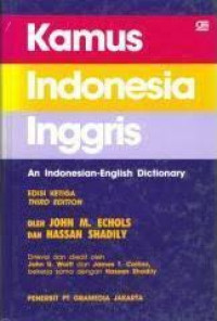 Kamus indonesia inggris