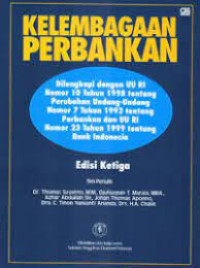 Kelembagaan perbankan