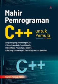 Image of Mahir pemrograman c++ untuk pemula
