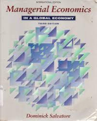 Managerial economics in a global ecomony