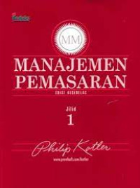 Manajemen pemasaran jilid 1 (ed.11)