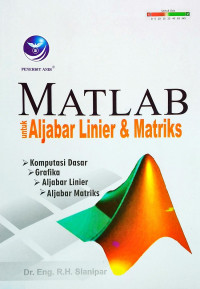 Matlab untuk aljabar linier dan matriks