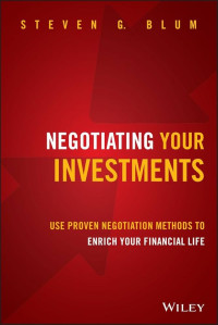 Negotiating your investments