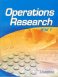 Operations research jilid 1