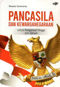 Pancasila dan kewarganegaraan untuk perguruan tinggi dan umum