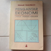 Pengantar ekonomi untuk perencanaan