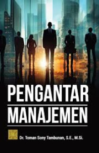 Image of Pengantar manajemen