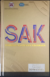 Sak : satndar akuntansi keuangan (efektif per 1 januari 2018)