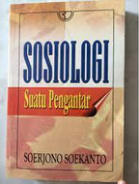 Sosiologi: Suatu Pengantar