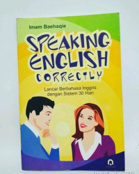 Speaking English Correctly