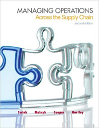 Managing operations  : across the supplay chain