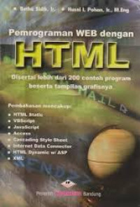 Pemrograman WEB dengan HTML: Disertai lebih dari 200 Contoh Program Beserta Tampilan Grafisnya